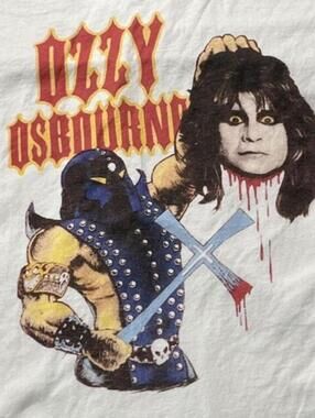 Ozzy Osborne Preowned Medium Ringer T-shirt